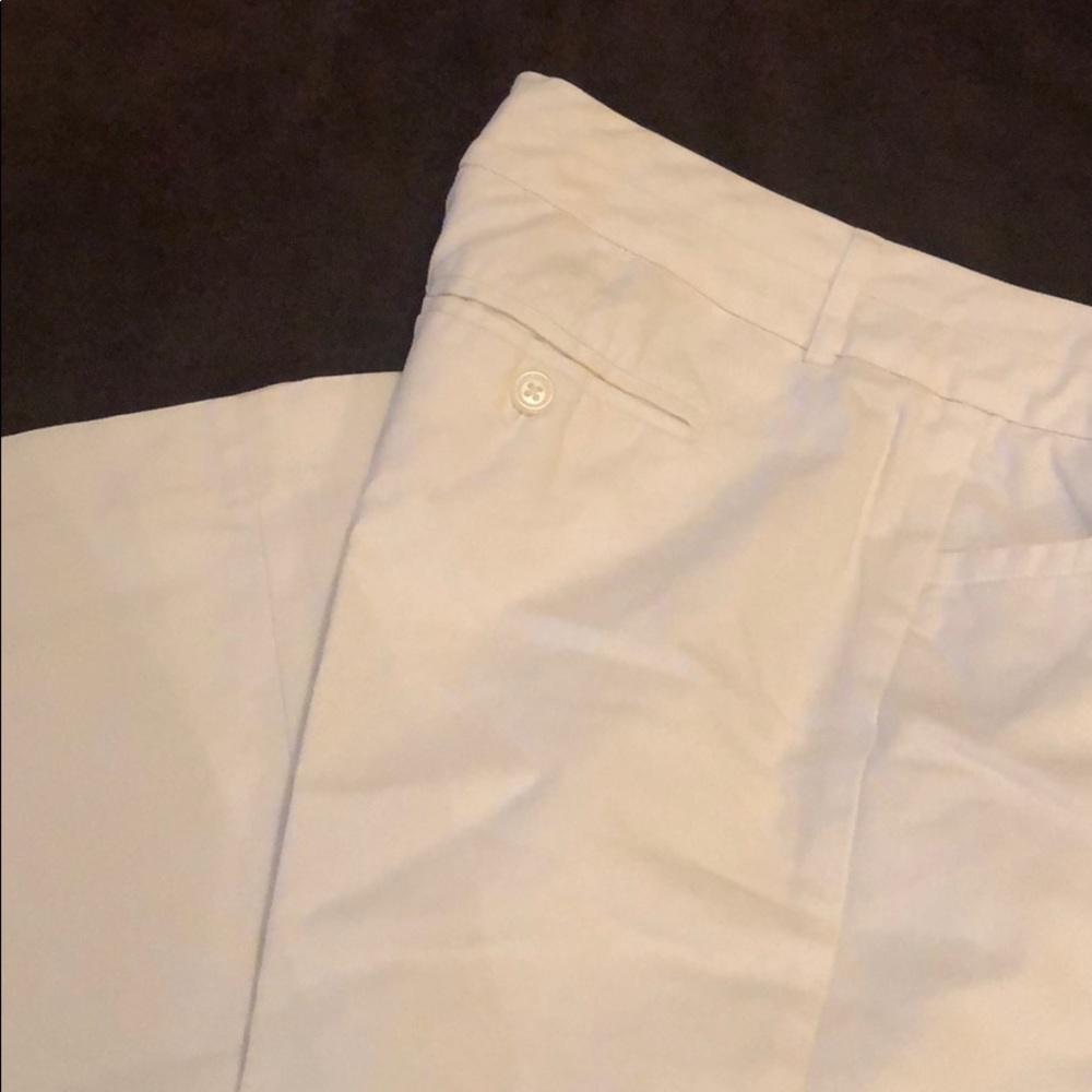 Banana Republic white pants 8 long